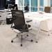 Floortex Cleartex PVC Chair Mat Carpet Lipped 1200x900x2.2mm Clear 119225LV FL74101