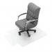 Floortex Cleartex PVC Chair Mat Carpet Lipped 1200x900x2.2mm Clear 119225LV FL74101