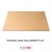 Floortex Cleartex PVC Chair Mat Carpet Lipped 1200x900x2.2mm Clear 119225LV FL74101