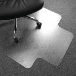 Floortex Advantagemat PVC Lipped Chair Mat for Carpets up to 6mm Thick 1340x1150mm FL74105
