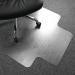 Floortex Advantagemat PVC Lipped Chair Mat for Carpets up to 6mm Thick 1340x1150mm FL74105