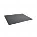 The Doortex Dust Control Door Mat is rectangular and measures 900x1500mm. It features a black and white design and is made from durable materials. The mat is ideal for placing at a doorway to help keep floors clean and dry.