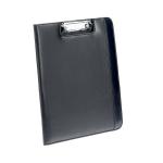 i-Stay Conference Folder with Clipboard A4 Faux Leather Black FI6539 FO06539