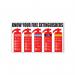 5 Star Know Your Fire Extinguisher Sign Plas 300x500 VFF101SRP5030 FS00608