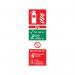 5 Star Water Extinguisher For Use On Sign Plas 300x100 VFF091SRP1030 FS00609