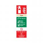 5 Star Foam Extinguisher For Use On Sign Plas 300x100 VFF094SRP1030 FS00615