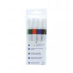 5 Star Value Strategy SL Dry Wipe Markers Assorted (Pack of 4) FS092546