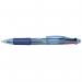 5 Star Office 4-Colour Ball Pen Medium 1mm Tip 0.5mm Line BlackBlueRedGreen (Pack of 12) FS102793