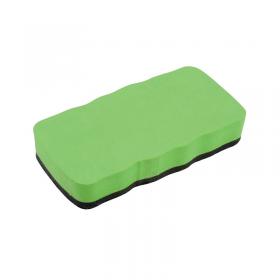 5 Star Elite Drywipe Foam Eraser Magnetic Lime Green 108527 FS108527