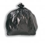 5 Star Facilities Bin Liners Heavy Duty 110 Litre Capacity W440/740xH970mm Black [Pack 200] 124640