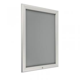 5 Star Snap Locking Frame Front-loading A4 250x15x340mm Silver 131621 FS131621