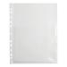 5 Star Elite Expanding Punched Pocket Polypropylene Top-opening No Flap 170 Micron A4 Clear Pack 10 134633