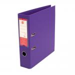 5 Star Office Premium Polypropylene Lever Arch File A4 Purple (Pack of 10) FS138811