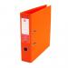 5 Star Office Premium Polypropylene Lever Arch File A4 Orange [Pack 10] 138911