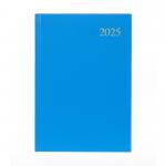 2025 A5 Day To Page Diary Blue