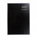 5 Star 2025 A4 DayPage Appointment Diary Black FS145739