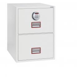 Cheap Stationery Supply of Phoenix World Class Vertical Fire File FS2252E 2 Drawer Filing Cabinet with Electronic Lock Office Statationery