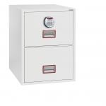 Phoenix World Class Vertical Fire File FS2262E 2 Drawer Filing Cabinet with Electronic Lock FS2262E
