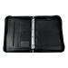 5 Star Office Zipped Conference Ring Binder with Handles Capacity 60mm Leather Look A4 Black 259634