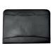 5 Star Office Zipped Conference Ring Binder with Handles Capacity 60mm Leather Look A4 Black 259634