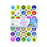 Fun Stickers 885 Motivational Stickers A5 (Pack of 15) Mars 1919 FS27022