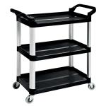 5 Star Facilities Utility Tray Trolley Standard 3 Shelf Capacity 150kg W460xD750xH980mm 271632