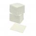A pack of 500 white 1-ply 300x300mm 5 star napkins with 5-star facilities printed on them. The napkins have a classic, elegant design perfect for upscale events and fine dining.