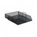 5 Star Office Wire Mesh Letter Tray Black FS287878