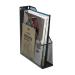 5 Star Office Mesh Magazine Rack Scratch Resistant with Non Marking Rubber Pads A4 Plus Black 287934