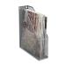 5 Star Office Mesh Magazine Rack Scratch Resistant with Non Marking Rubber Pads A4 Plus Silver 287942