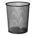 5 Star Office Mesh Waste Bin Lightweight Sturdy Scratch Resistant 1520 Litres DxH 305x345mm Black 288013