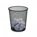 5 Star Office Mesh Waste Bin Lightweight Sturdy Scratch Resistant 1520 Litre 305x345mm Black FS288013