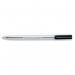 5 Star Office Ball Pen Clear Barrel Medium 1.0mm Tip 0.7mm Line Black (Pack of 50) FS295187