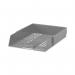 5 Star Office Letter Tray High-impact Polystyrene Foolscap Grey FS295837