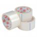 5 Star Office Clear Tape Roll Large Easy-tear Polypropylene 40 Microns 48mmx66m (Pack of 3) FS295985