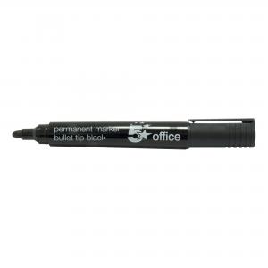 Office Permanent Marker XyleneToluene-free Smear Proof Bullet Tip