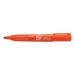 5 Star Office Permanent Marker XyleneToluene-free Smear proof Bullet Tip 2mm Line Red (Pack of 12) FS296093