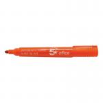 5 Star Office Permanent Marker XyleneToluene-free Smear proof Bullet Tip 2mm Line Red (Pack of 12) FS296093