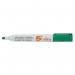 5 Star Office Drywipe Marker Xylene/Toluene-free Bullet Tip 3mm Line Green (Pack of 12) FS296158