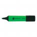 The image shows a pack of 12 5 Star Office highlighters with a chisel tip, in the color green. Each highlighter can make lines of 1 to 5mm in thickness, making them perfect for precise highlighting. The 5 Star logo can be seen on the cap of each highlighter.
