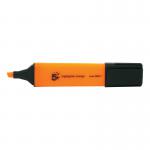 5 Star Office Highlighter Chisel Tip 1-5mm Line Orange (Pack of 12) FS296271
