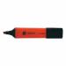 The image shows a pack of 12 5 Star Office Highlighters in red. The highlighters have a chisel tip and a line width of 1-5mm. They are neatly arranged in the packaging with the brand name and product name clearly displayed.