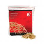5 Star Office Rubber Bands No16 63x1.5mm Approx 2000 Bands 454g Bag FS296360
