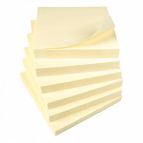 5 Star Office Re-Move Notes Repositionable Pad of 100 Sheets 76x76mm Yellow (Pack of 12) FS296638