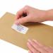 5 Star Office Address Labels 89x36mm on Continuous Roll (Pack of 250) FS296735