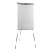 5 Star Office Flipchart Easel with Telescopic Legs 700x82x1900mm Grey Trim FS296964
