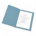 5 Star Office Square Cut Folder Recycled 250gsm Foolscap Blue (Pack of 100) FS297390