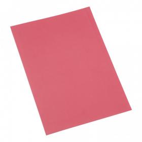 5 Star Office Square Cut Folder Recycled 250gsm Foolscap Red (Pack of 100) FS297463