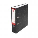The image shows a stack of 5 Star brand lever arch files in A4 size with a cloud cover design. There are 10 files in the pack, neatly organized and ready to use. The files have a 5-star rating and are perfect for organizing documents and paperwork.