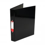 5 Star Office 2 O-Ring Binders A4 Black [Pack 10] 29751X